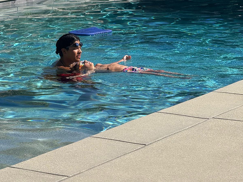 Pristine estate pool maintenance